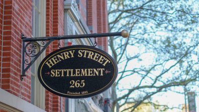...and the Henry Street Settlement in NYC about making a difference in their local communities